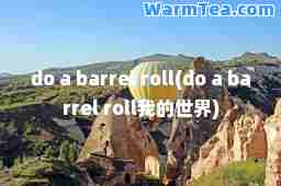 do a barrel roll(do a barrel roll我的世界)