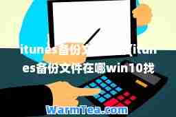 itunes备份文件在哪(itunes备份文件在哪win10找不到apple c)