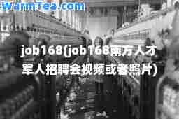 job168(job168南方人才军人招聘会视频或者照片)