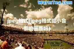 jpeg格式(jpeg格式缩小会影响画质吗)