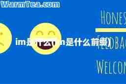 im是什么(im是什么前缀)