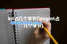 int占几个字节(longint占几个字节)