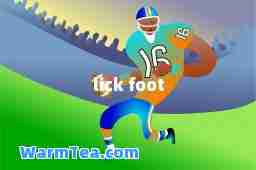 lick foot