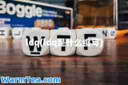 ldq(ldq是什么缩写)