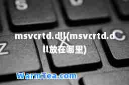 msvcrtd.dll(msvcrtd.dll放在哪里)