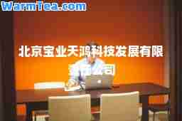 北京宝业天鸿科技发展有限责任公司