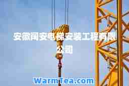 安徽阔安电梯安装工程有限公司