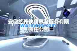 安徽旅养快康养老服务有限责任公司