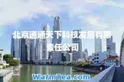 北京道通天下科技发展有限责任公司