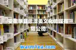 安徽学且思澳美文化传媒有限公司