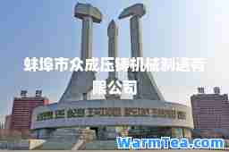 蚌埠市众成压铸机械制造有限公司