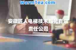 安徽匠人电梯技术服务有限责任公司