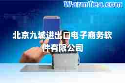 北京九城进出口电子商务软件有限公司