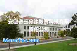 安徽省三分钟教育科技有限责任公司