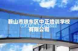 鞍山市铁东区中正培训学校有限公司
