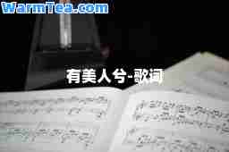 有美人兮-歌词