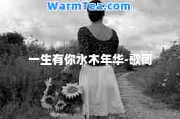 一生有你水木年华-歌词