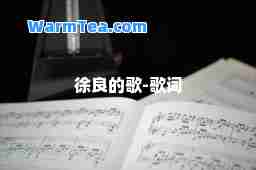 徐良的歌-歌词