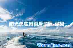 阳光总在风雨后原唱-歌词