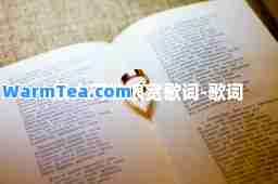 一条大河波浪宽歌词-歌词