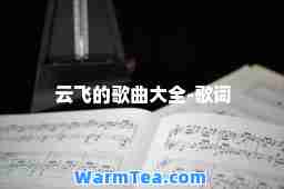 云飞的歌曲大全-歌词