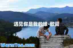 遇见你是我的缘-歌词