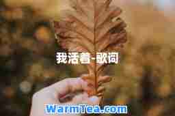 我活着-歌词