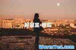 好寂寞-歌词