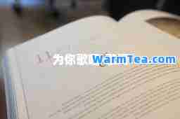 为你歌唱-歌词