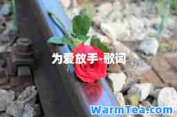 为爱放手-歌词