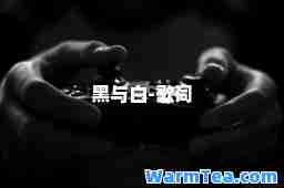 黑与白-歌词