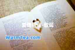 爱情悬崖-歌词 爱情悬崖-歌词