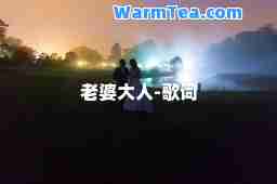 老婆大人-歌词