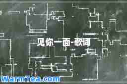 见你一面-歌词