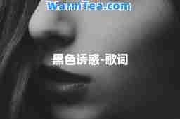 黑惑-歌词