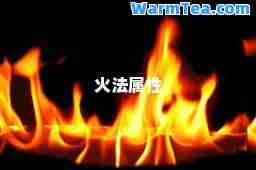 火法属性 火法属性