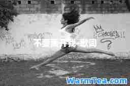 不要离开我-歌词