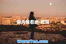你为我着迷-歌词