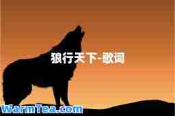 狼行天下-歌词