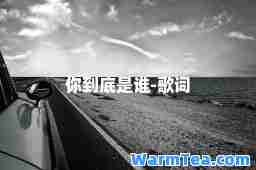 你到底是谁-歌词