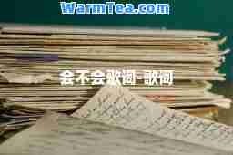 会不会歌词-歌词