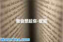 我会想起你-歌词