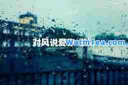 对风说爱你-歌词