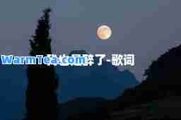我也是醉了-歌词