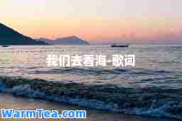 我们去看海-歌词