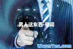 男人这东西-歌词