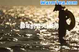 那年的夏天-歌词