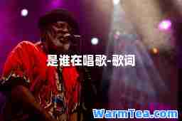 是谁在唱歌-歌词