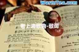 老上海歌曲-歌词
