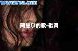 阿黛尔的歌-歌词